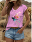 cheap Animals Tank Top-Women&#039;s Graphic Animal Butterfly Camisole Tank Top Vintage Tropical Stylish Sleeveless Short Sleeve V Neck Regular Tops Daily Print Black White Yellow Pink Blue Summer Spring