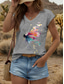 cheap Animals Tank Top-Women&#039;s Graphic Animal Butterfly Camisole Tank Top Vintage Tropical Stylish Sleeveless Short Sleeve V Neck Regular Tops Daily Print Black White Yellow Pink Blue Summer Spring