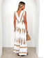 cheap Art&amp;Design Dress-Women&#039;s Maxi Dress Sundress A Line Dress Vacation Party Casual Party Daily Holiday Regular Fit Floral Graphic Tribal Sleeveless V Neck Black print Brown print Summer