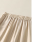 cheap Plain Cotton Linen Pant-Women&#039;s Cotton Linen Pants Chinos Ethnic Style Basic Casual Full Length High Waist Floral Embroidered Pocket Elastic Waist Comfort Outdoor Micro-elastic Vacation Street Daily Khaki Beige Summer