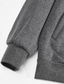 ieftine Jachete casual-Bărbați Jachete Iarnă Jachetă din lână Sacou Jacheta Varsity Vacanță Zilnic Termic cald Buzunar Lână  Toamnă Iarnă Simplu Modă Șic Stradă Guler de stand Regulat Negru Roșu-aprins Bleumarin Albastru