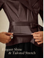 abordables Blouses Élégantes-Femmes Chemisier Hauts de soirée Nœud devant Élégant Métallique Moderne Manche 3/4 Col en V Hauts Réguliers Soirée robe demoiselle d honneur Semi-Formel Marron Printemps, Automne, Hiver, Été