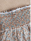 cheap Graphic Skirts-Women&#039;s Skirt A Line Bohemia Casual Maxi High Waist Skirts Floral Print Micro-elastic Street Daily Red Apricot Summer Polyester Rayon