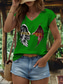 voordelige Humor &amp; Citaten Tanktop-Dames tanktop met grafische letters, vintage, stijlvol, klassiek, mouwloos, korte mouwen, V-hals, normale tops, dagelijkse vakantiekleding, print, zwart, wit, rood, blauw, paars, zomer, lente