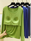 cheap Plain tee-Women&#039;s Blouse Solid Color Daily Casual Long Sleeve Crew Neck Regular Tops Daily Black Pink Red Navy Blue Blue Summer Spring Fall