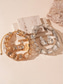 preiswerte Hochzeit ACC-Goldfarbenes Kristallschmuckset für Damen – klobige Halskette mit Strasssteinen und Tropfenohrringe für glamouröse Party- und Abendgarderobe
