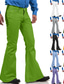 voordelige Gloed-Voor heren Broek Pakken Uitlopende broek Disco broek Zak Knop Effen Comfort Dagelijks liiketoiminta Werk Modieus Casual Zwart Wit Micro-elastisch