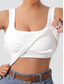 cheap Plain Tank Top-Women&#039;s Camisole Tank Top Solid Color Daily Stylish Casual Sleeveless Scoop Neck Regular Tops Daily Black White Pink Army Green Blue Summer