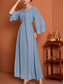 billige Semi-formell / Cocktail-A-linje Gulvlengde Kjole til brudens mor Langermet V-hals Elegant Chiffon med Belte / bånd Krystalldetaljer