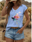 cheap Animals Tank Top-Women&#039;s Graphic Animal Butterfly Camisole Tank Top Vintage Tropical Stylish Sleeveless Short Sleeve V Neck Regular Tops Daily Print Black White Yellow Pink Blue Summer Spring