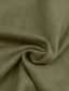 ieftine Jachete din suede fals-Bărbați Jacheta din piele intoarsa artificiala Sacou Vacanță Zilnic Cald Buzunar Toamnă Iarnă Simplu Modă Clasic Guler de stand Regulat Maro Trifoi Jachete