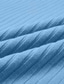 abordables Polo Classique pour Hommes-Homme Polo à fermeture éclair Texturé Vacances Occasionnel Revers Zip quart Manche Courte Mode Basique Uni A côtes Quart de zip Été Coupe Slim Bleu Ciel Blanche bleu marine Gris Polo à fermeture