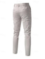 preiswerte Chinos-Herren Hose Chinos Faltenhose Tasche Knöpfe Einfach Komfort Formell Party Arbeit Mode Klassicher Stil Schwarz Wein Mikroelastisch