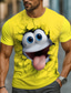 ieftine Tricouri 3D-Bărbați Desene Animate #D Tricou Manșon scurt Tricou Tipărire 3D Stil Nautic Cămașă Exagerat Designer Petrecere Stradă Zilnic Galben Albastru piscină Trifoi Vară Primăvară Îmbrăcăminte S M L XL XXL
