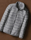 abordables Manteaux &amp; vestes-Homme Manteau d'Hiver Doudoune Veste Matelassée Avec Poches 50% duvet de canard blanc Vacances Tenue quotidienne Date Régulier Mode Occasionnel Confortable Chaleur Thermique Automne &amp; Hiver Couleur