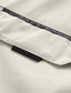abordables veste de sport-Homme Manteau d'hiver Veste d'Hiver Manteau de sport Imperméable Extérieur Camping et randonnée Etanche Coupe-vent Zippé Poche Automne Hiver Couleur unie Mode Vêtement de rue Capuche Normal Vin Noir