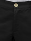 cheap Slim-Men's Dress Pants Fleece Pants Trousers Chinos Slacks Pocket Buttons Plain Comfort Formal Party Work Fashion Classic Style Black Micro-elastic