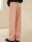 economico Sciolto-Per uomo Pantaloni Eleganti Pantaloni Chinos Tasca Bottoni Semplice Comodità Formale Feste Lavoro Moda Stile Classico Rosa Micro-elastico