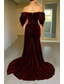 cheap Ball Gown Evening Dresses-A-Line Sweep Brush Train Evening Gown Ball Gown with Overskirt Formal Dress Elegant Glittering Celebrity Style Sleeveless Off Shoulder Garden Party Wedding Sequined Velvet with Pleats