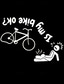 voordelige Sport- en gym-T-shirts-Mannen Grappige Fietser 'Is Mijn Fiets Oké?' Graphic T-Shirt Korte Mouwen