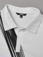 preiswerte Golfpolo für Herren-Herren Golf Linie Polo Sport-Poloshirts Kurzarm Polo-Shirts Hemden mit Kragen Lässig Athleisure Knöpfe Sommer Rosa Blau Grün
