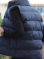 halpa Miesten Pufferi Liivi-Miesten Puffer Vest Liivi Gilet Loma Päivittäin Deitti Muoti Vapaa-aika Talvi Tasku Polyesteri Pidä lämpimänä Mukava Yhtenäinen väri Vetoketju Stand-kaula-aukko Normaali Musta Rubiini Sininen Harmaa