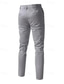 preiswerte Chinos-Herren Hose Chinos Faltenhose Tasche Knöpfe Einfach Komfort Formell Party Arbeit Mode Klassicher Stil Schwarz Wein Mikroelastisch