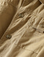 Χαμηλού Κόστους Cargo Jackets-Ανδρικά Ελαφρύ μπουφάν Μπουφάν Cargo Casual Jacket Διακοπές Καθημερινά Ανθεκτικό στη φθορά Τσέπη Άνοιξη Φθινόπωρο Σκέτο Μοντέρνα Κλασσικό Πέτο Κανονικό Χακί Πράσινο Χακί Σκούρο μπλε Σακάκια