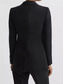 voordelige Blazers en Vesten-Dames Blazer Sportjas Formeel Bruiloft gast Elegant Lange mouw Piek revers Enkele rij knopen