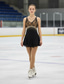 abordables Vestidos de Patinaje Artístico-Vestido de patinaje artístico Mujer Chica Patinaje Sobre Hielo Vestidos Morado Blanco Amarillo Espalda Abierta Malla Licra Encaje Alta elasticidad Competición Ropa de Patinaje Enjoyado Brillante Sin