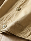 Χαμηλού Κόστους Cargo Jackets-Ανδρικά Ελαφρύ μπουφάν Μπουφάν Cargo Casual Jacket Διακοπές Καθημερινά Ανθεκτικό στη φθορά Τσέπη Άνοιξη Φθινόπωρο Σκέτο Μοντέρνα Κλασσικό Πέτο Κανονικό Χακί Πράσινο Χακί Σκούρο μπλε Σακάκια