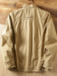 Χαμηλού Κόστους Cargo Jackets-Ανδρικά Ελαφρύ μπουφάν Μπουφάν Cargo Casual Jacket Διακοπές Καθημερινά Ανθεκτικό στη φθορά Τσέπη Άνοιξη Φθινόπωρο Σκέτο Μοντέρνα Κλασσικό Πέτο Κανονικό Χακί Πράσινο Χακί Σκούρο μπλε Σακάκια