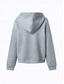 economico Felpe Semplici-Per donna Felpe con cappuccio Felpe con cerniera Cerniera Semplice Moda Casual Manica Lunga Con Cappuccio Top Regolari Casuale Streetwear Abbigliamento Quotidiano Rosa chiaro Bianco Marrone Grigio