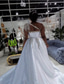 cheap Wedding Dresses-Formal Wedding Dresses Ball Gown One Shoulder Regular Straps Court Train Satin Bridal Gowns With Beading Split Front