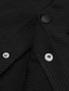 cheap Casual Jackets-Men's Lightweight Jacket Cargo Jacket Casual Jacket Vacation Daily Breathable Jacquard Pocket Spring Fall Plain Fashion Classic Lapel Regular Black White Khaki Light Grey Dark Gray Jacket