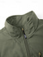 abordables Chaleco de Pesca para Hombre-Hombre Chaleco Chaleco de pesca Exterior Diario Moda Casual Primavera Otoño Cremallera Bolsillo Estampado Poliéster Cómodo Vaca Recto 1 botón Escote Chino Ajuste regular Negro Vino Verde Ejército