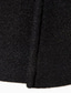 economico Trench da uomo-Per uomo Cappotto Trench Trench lungo Vacanza Quotidiano Autunno Inverno Poliestere Antivento Caldo Capispalla Abbigliamento Moda Classico Semplice Tasca Bavero Doppiopetto