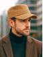 abordables Chapeaux pour hommes-Casquette en daim pour homme – Casquette de baseball élégante et confortable en tissu doux avec sangle réglable, parfaite pour les sorties décontractées et les activités de plein air