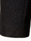 economico Trench da uomo-Per uomo Cappotto Trench Trench lungo Vacanza Quotidiano Autunno Inverno Poliestere Antivento Caldo Capispalla Abbigliamento Moda Classico Semplice Tasca Bavero Doppiopetto