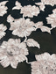 abordables Longueur de cheville-Ligne A Robe Longueur cheville Robe de Cocktail Robe de Mère de Mariée  manche longue Col Bateau Élégant ancien Occasionnel Formel robe demoiselle d honneur Semi-Formel avec Fleurs 3D Broderie