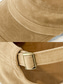 abordables Chapeaux pour hommes-Casquette en daim pour homme – Casquette de baseball élégante et confortable en tissu doux avec sangle réglable, parfaite pour les sorties décontractées et les activités de plein air