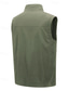abordables Chaleco de Pesca para Hombre-Hombre Chaleco Chaleco de pesca Exterior Diario Moda Casual Primavera Otoño Cremallera Bolsillo Estampado Poliéster Cómodo Vaca Recto 1 botón Escote Chino Ajuste regular Negro Vino Verde Ejército