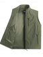 abordables Chaleco de Pesca para Hombre-Hombre Chaleco Chaleco de pesca Exterior Diario Moda Casual Primavera Otoño Cremallera Bolsillo Estampado Poliéster Cómodo Vaca Recto 1 botón Escote Chino Ajuste regular Negro Vino Verde Ejército