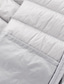 baratos Blusões e Parkas para Homem-Homens Casaco de inverno Baixa Casaco puffer Jaqueta acolchoada Bolsos 50% de pato branco Férias Roupa Diária Encontro Padrão Moda Casual Confortável Térmico / Quente Outono Inverno Cor Sólida