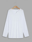 abordables T-shirt en tricot côtelé-Homme T-shirt Débardeur Musclé T-shirt en tricot côtelé Chemise à Manches Longues manche longue Col en V Été Toutes saisons Uni Bande de Fosse Mode Designer Basique Tricot Pur Occasionnel Vacances Rue