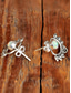 voordelige Damesoorbellen-Bohemian opaal oorbellen voor dames met vintage lotusmotief – etnische sieraden voor casual, festival- en feestkleding