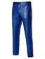 abordables Mince-Homme Pantalons Dress Pants works Pantalon à paillettes Pantalon brillant Pantalon de bal Avec Poches Uni Confort Longueur complète Soirée Affaires Quotidien Mode Streetwear Argent Noir