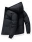 billiga Herrdunjackor och -parkas-Herr Vinterkappa Pufferjacka Vadderad jacka Ficka Polyester Semester Dagliga kläder Datum Normal Mode Ledigt Bekväm Håller värmen Höst Vinter Enfärgad / vanlig färg Svart Brun Grön Beige Pufferjacka
