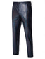 abordables Mince-Homme Pantalons Dress Pants works Pantalon à paillettes Pantalon brillant Pantalon de bal Avec Poches Uni Confort Longueur complète Soirée Affaires Quotidien Mode Streetwear Argent Noir