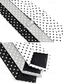 levne Pánské kravaty a motýlky-Pánská polyesterová kravata s puntíkovaným vzorem, více barev, ideální na Vánoce a slavnostní příležitosti
